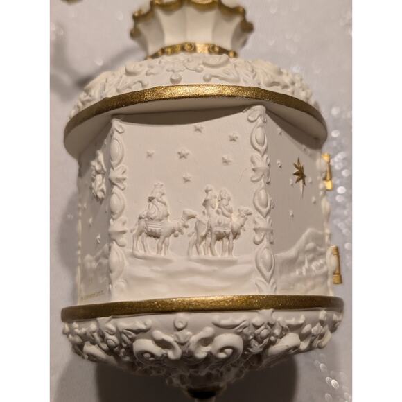 Hallmark 1999 Christmas Story Nativity Ornament Duane Unruh Hinged Doors w/ Box - Picture 5 of 10